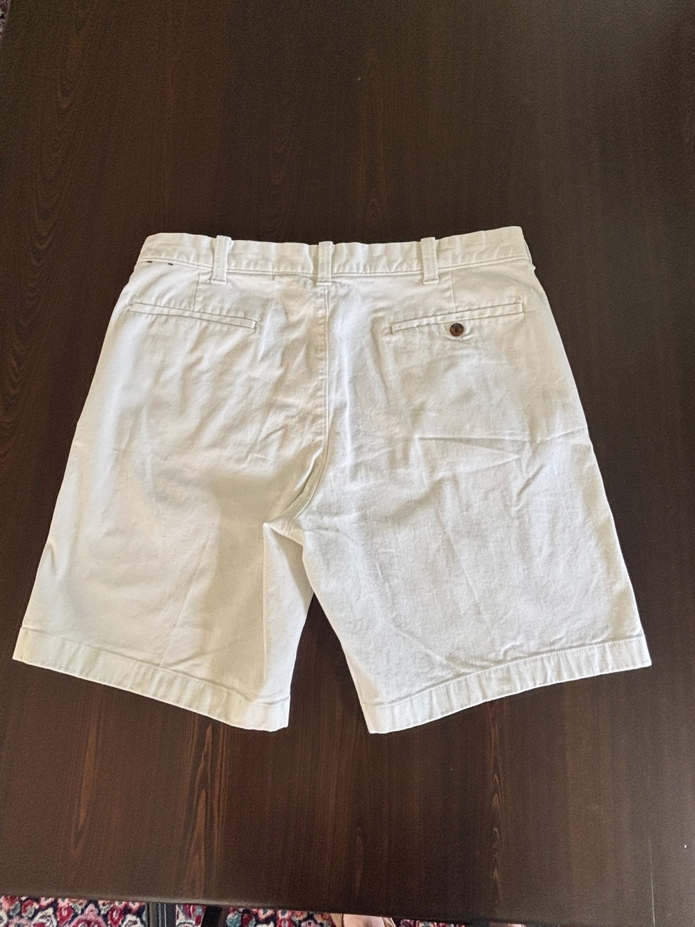2 Pack J. Crew Cotton Chino Shorts - Navy and White - Picture 6 of 6